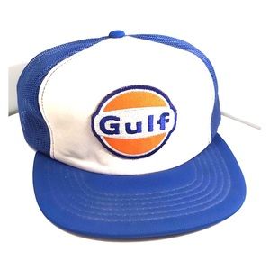 3/$25 Vintage Gulf snap back hat.